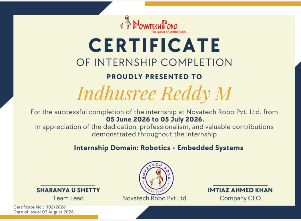 Internship Certificate